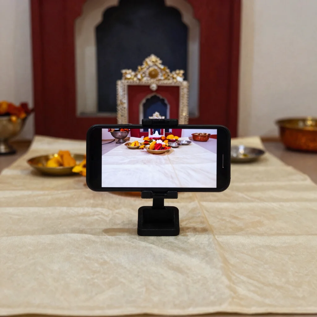 Live-Streamed E-Pooja